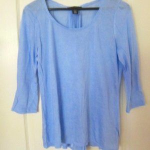 Womens Shirt Casual Tee Round Neck 3/4 Sleeve Loose Fits Tunic Tops Blouse
